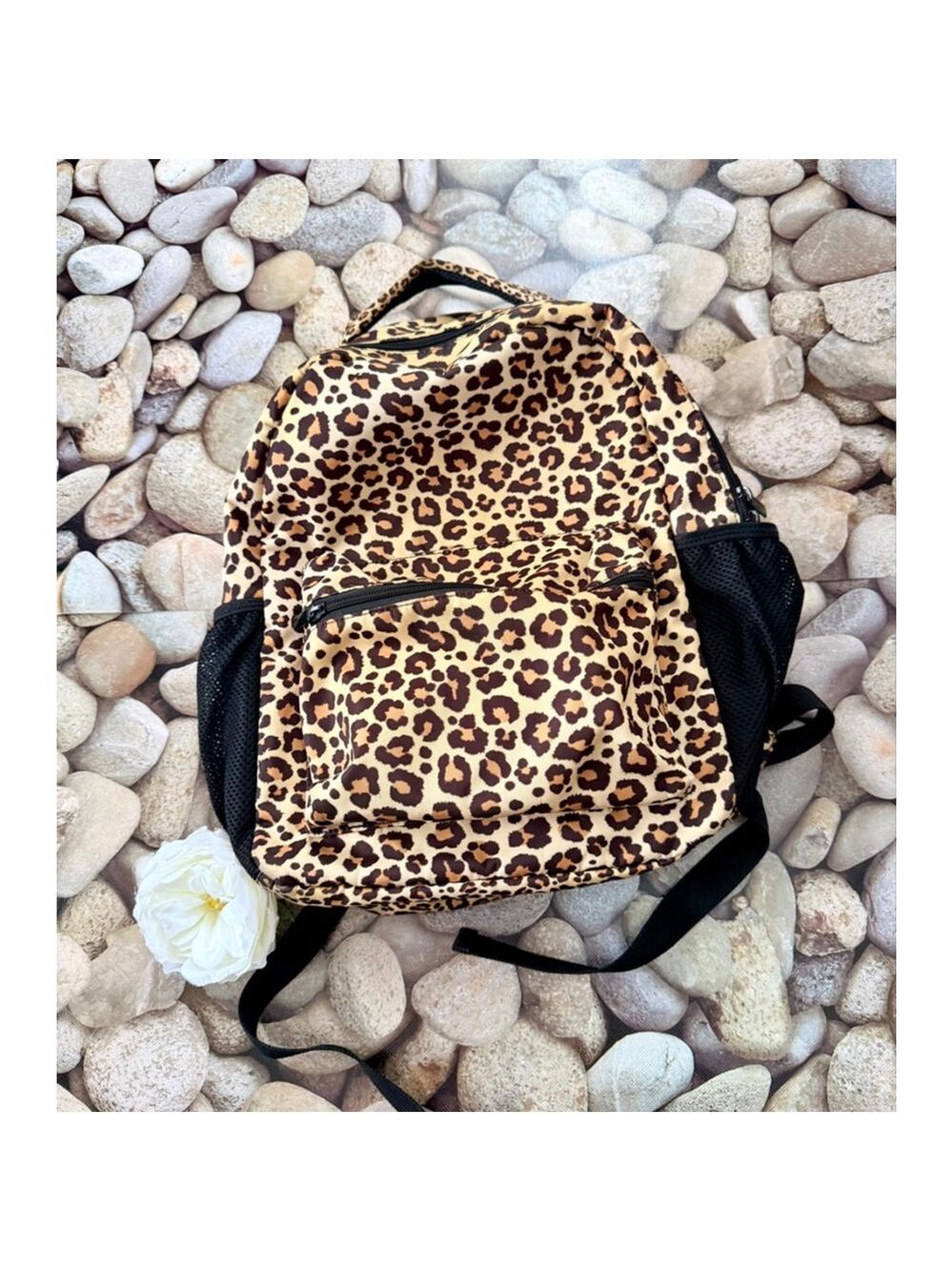 ANIMAL PRINT BACKPACK